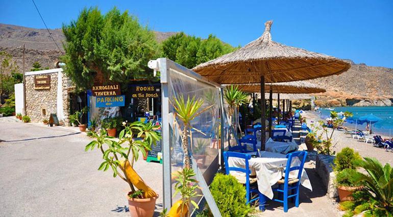 Beachfront Apartment Kato Zakros Zákros Exterior foto