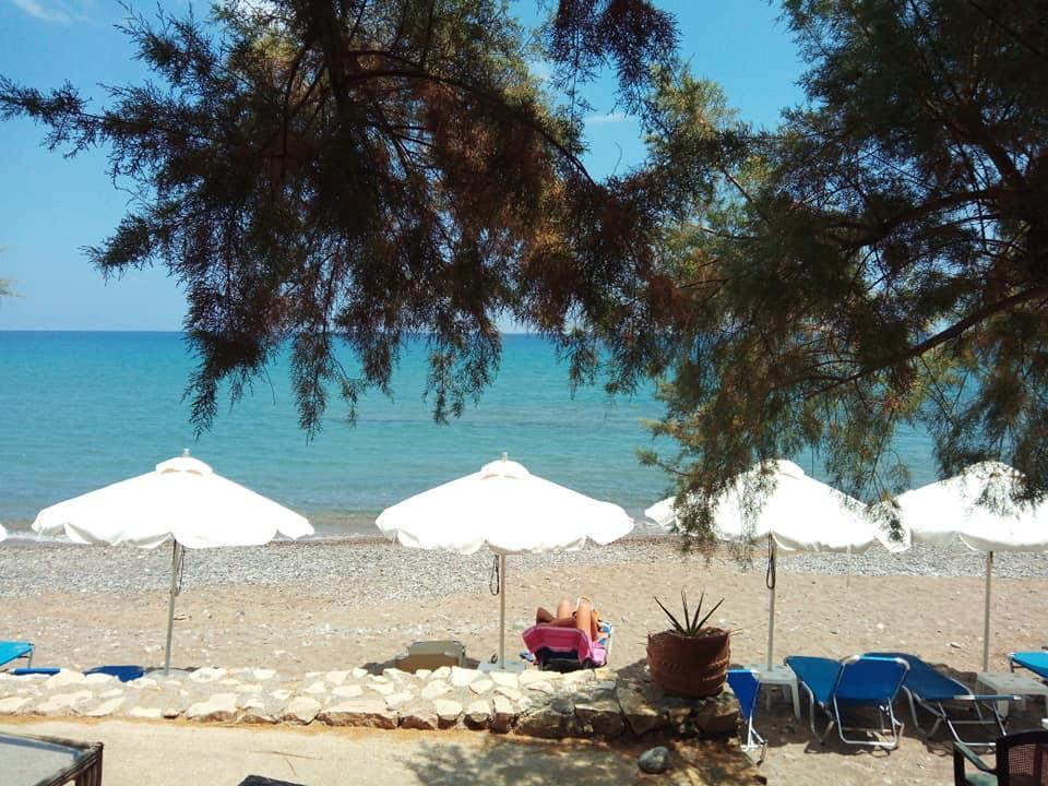 Beachfront Apartment Kato Zakros Zákros Exterior foto