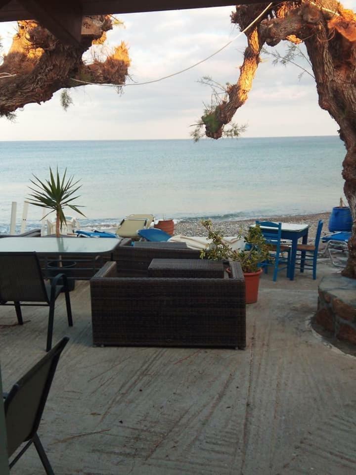 Beachfront Apartment Kato Zakros Zákros Exterior foto